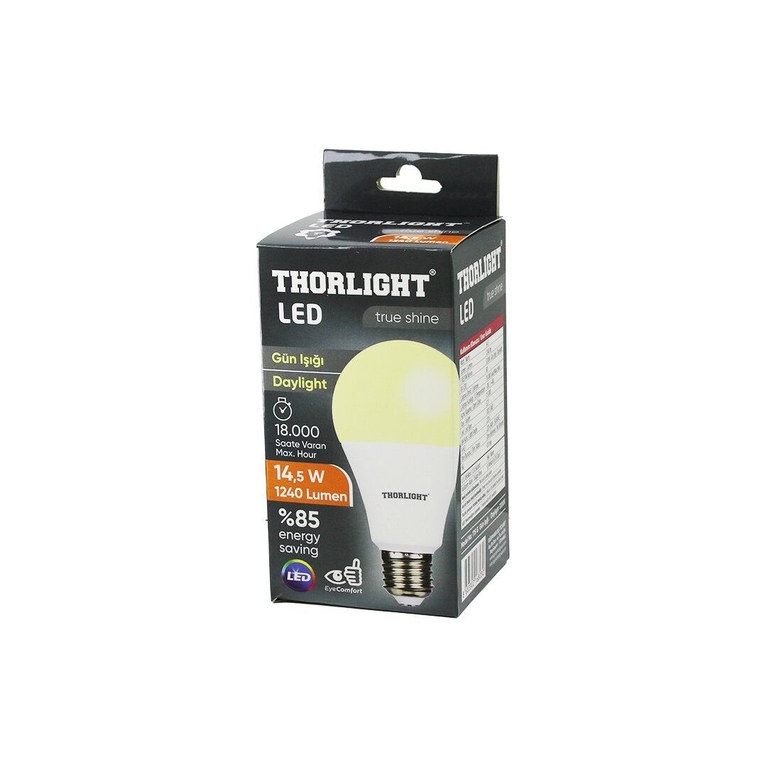 10 ADET THORLIGHT A-70 12B 14.5W E27 GÜNIŞIK LED AMPUL (5643)
