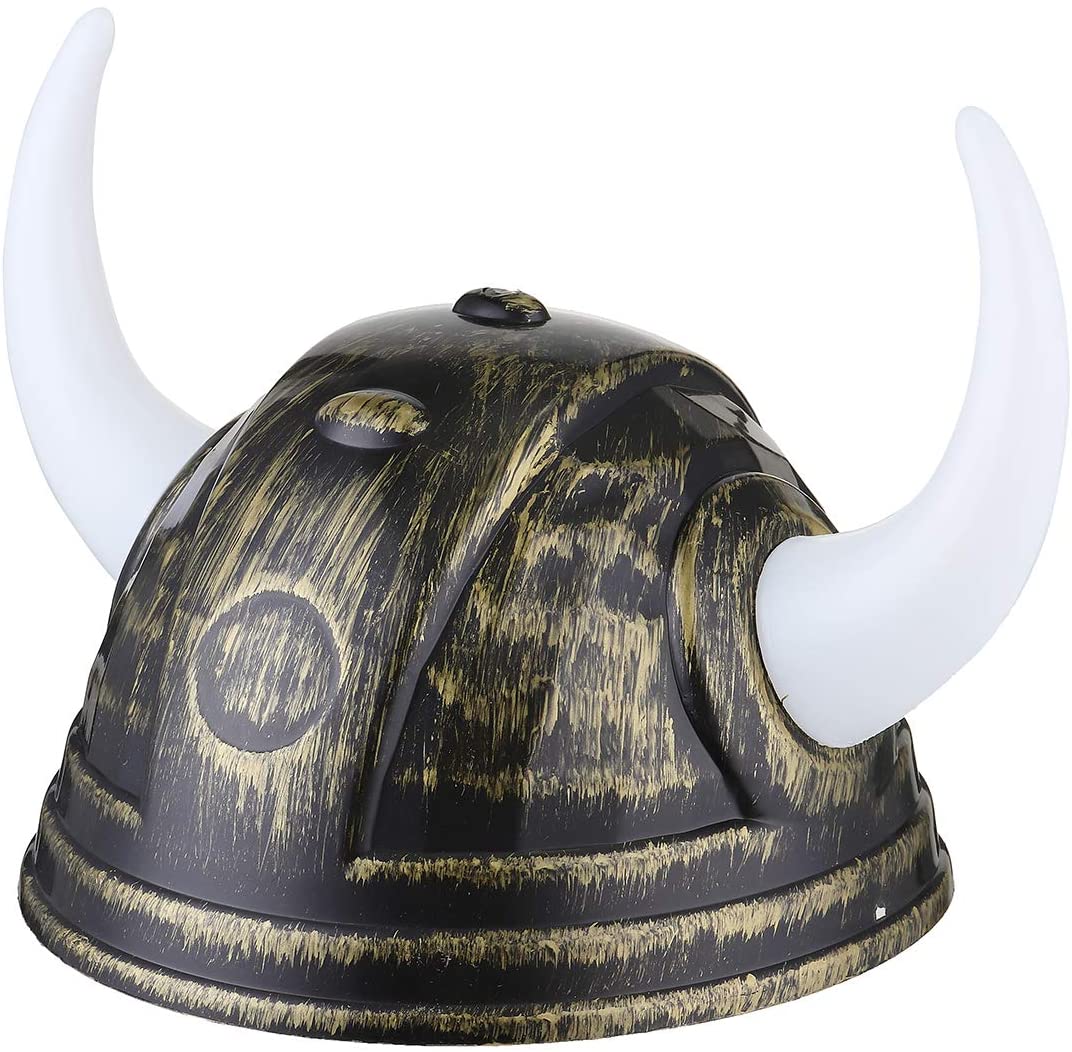 Viking Başlığı Asteriks Başlığı Altın Renk (5643)