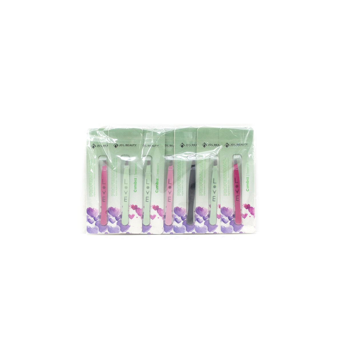 12 ADET LOVE CIMBIZ RENKLİ (5643)