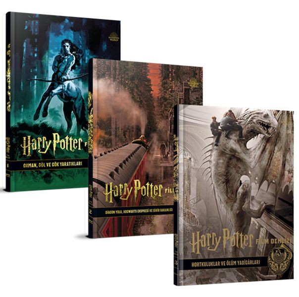 Harry Potter Film Dehlizi Serisi 3 Kitap Takım (Karton Kapak)