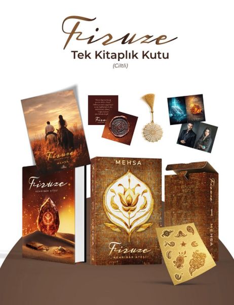 Firuze 1 Kehribar Ateşi – Tek Kitaplık Kutu