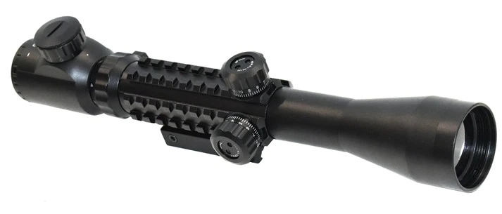 3-9x40 Zoomlu Keskin Nişancı Av Dürbünü Kızaklı