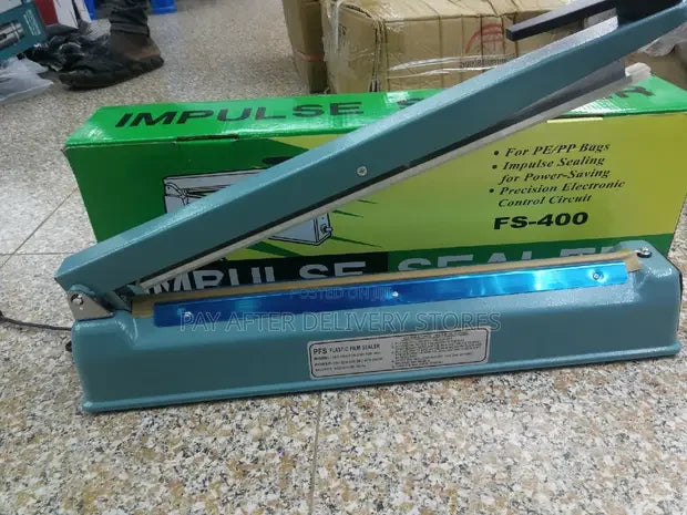 40Cm Metal Gövde Poşet Ağzı Yapıştırma Kapatma Makinası FS-400 (5643)