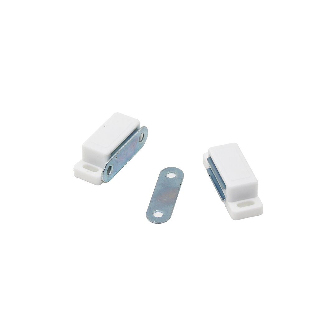 50 ADET BEYAZ 4.5CM MIKNATISLI SİNEKLİK ÇIT ÇIT (5643)