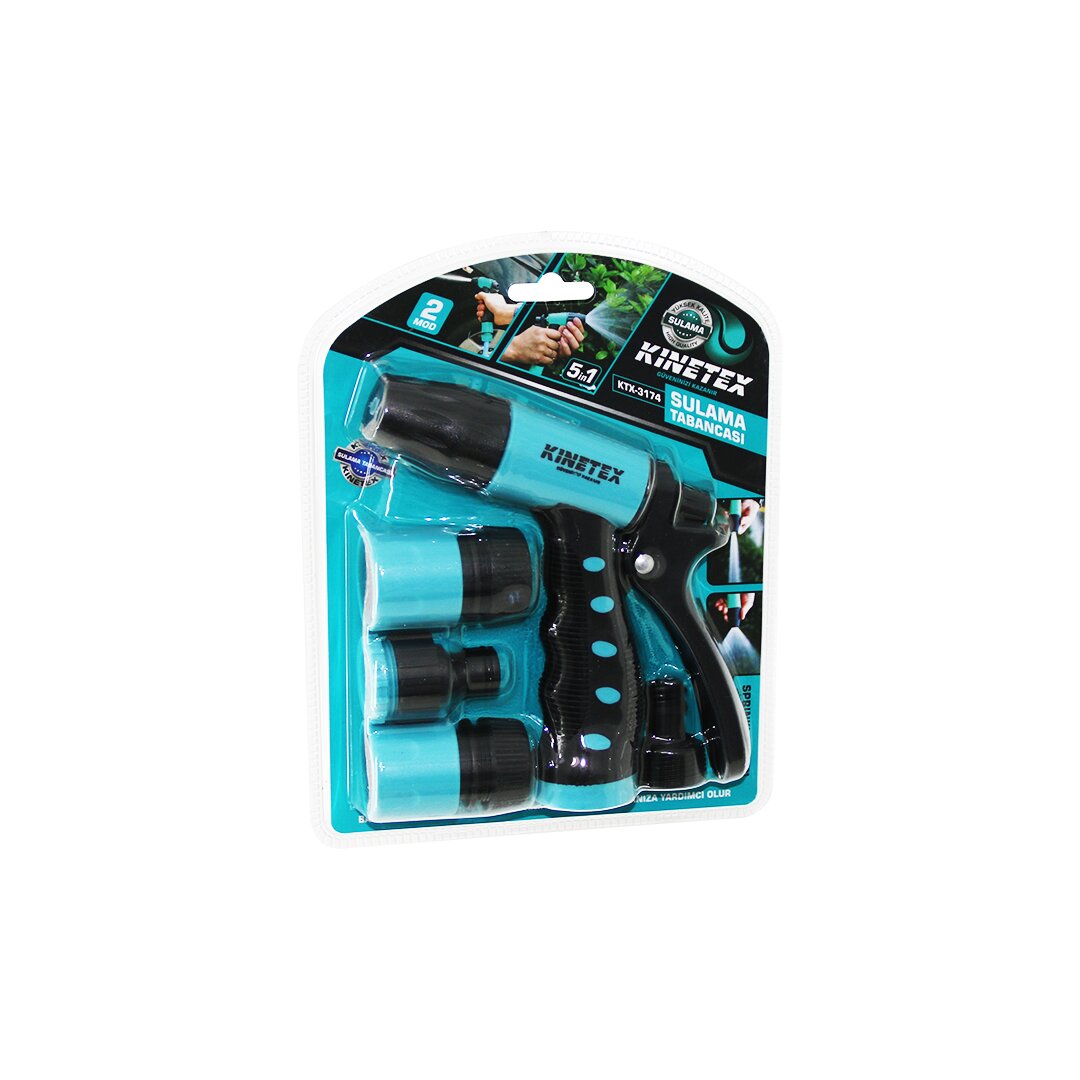 5IN1 - 2 MOD SULAMA TABANCASI SETİ 1 - TABANCA - 4 - BAĞLANTI APARATI (5643)