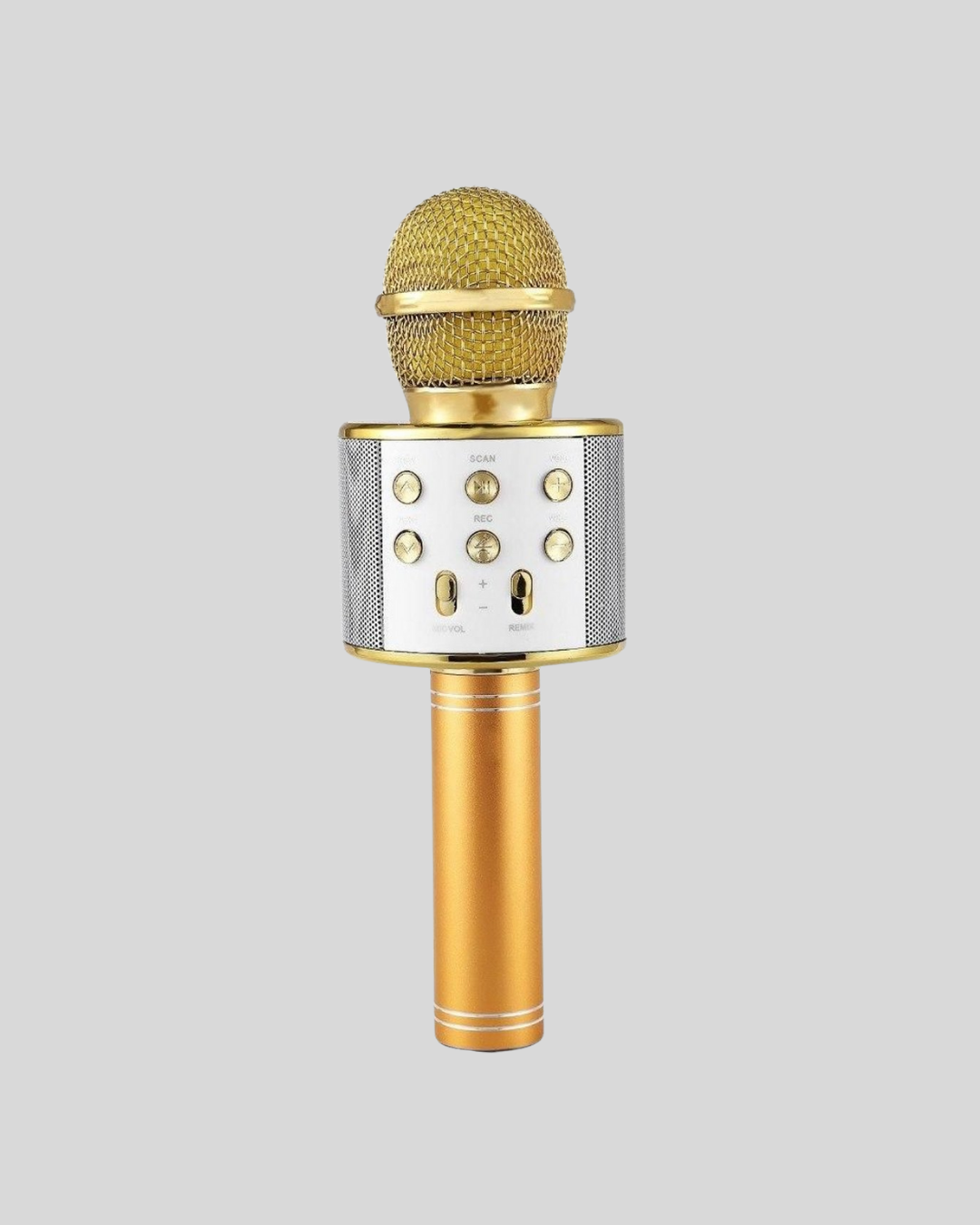 Kablosuz Karaoke Mikrofon USB AUX Destekli Parti ve Eğlence İçin