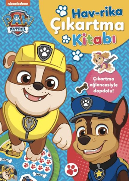 Paw Patrol - Hav-rika Çıkartma Kitabı