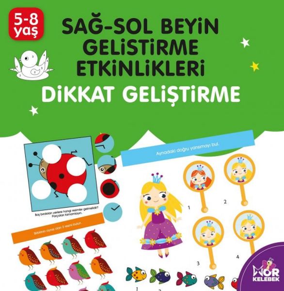 Sağ-Sol Beyin Geliştirme Etkinlikleri - Dikkat Geliştirme