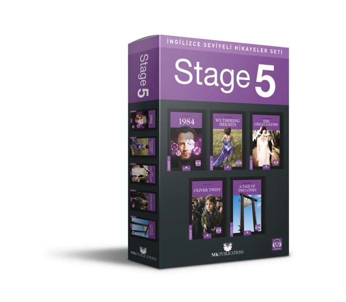 İngilizce Seviyeli Hikayeler Seti - Stage-5
