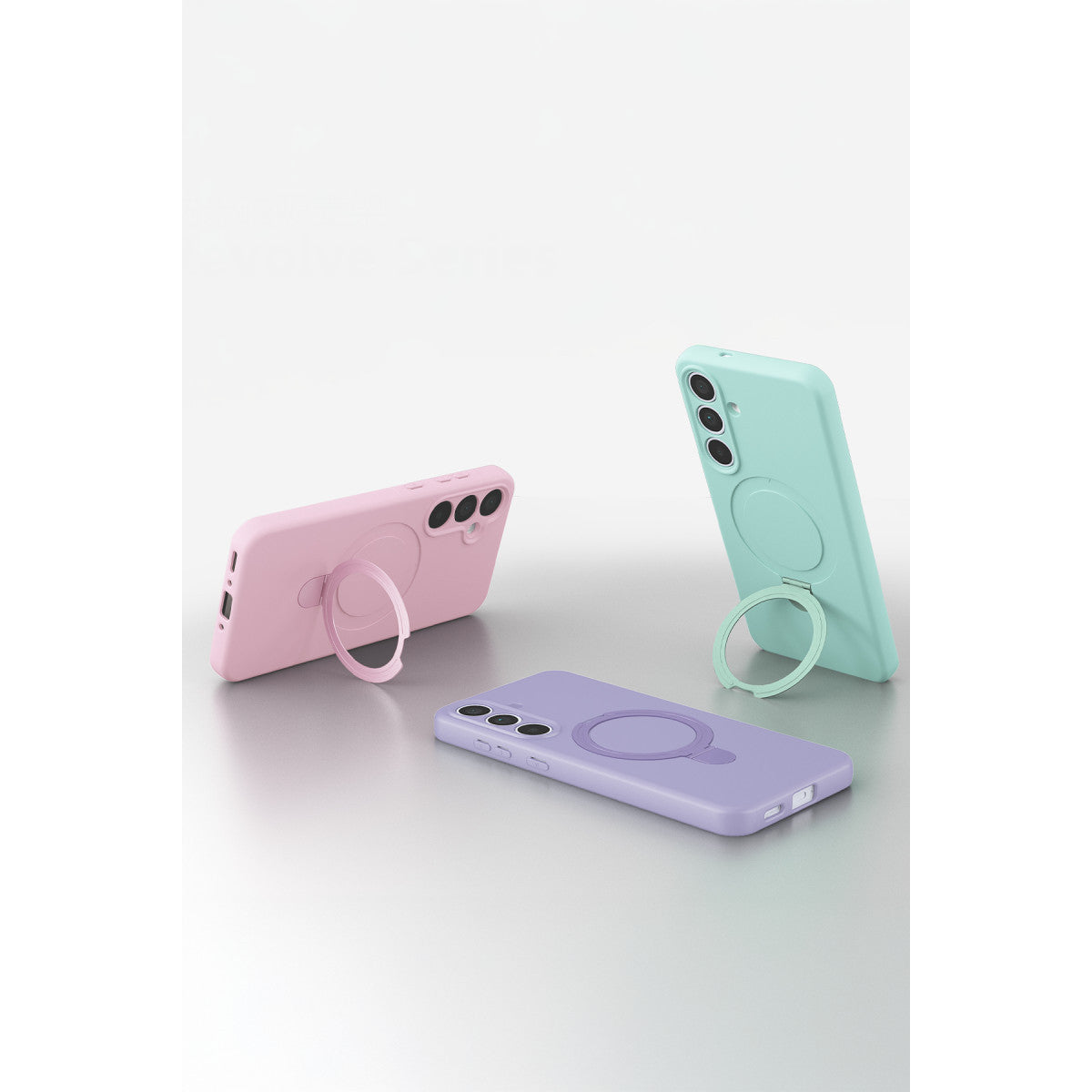 Galaxy S25 FE Regal Magsafe Standlı Kapak - Su Yeşili