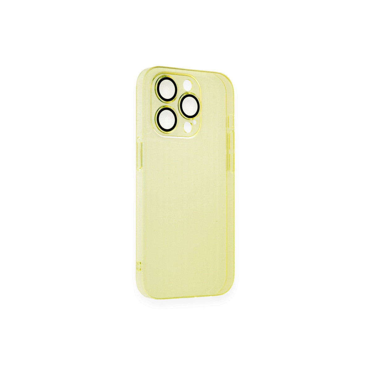 iPhone 13 Pro Max Kılıf Armada Lensli Kapak - Sarı