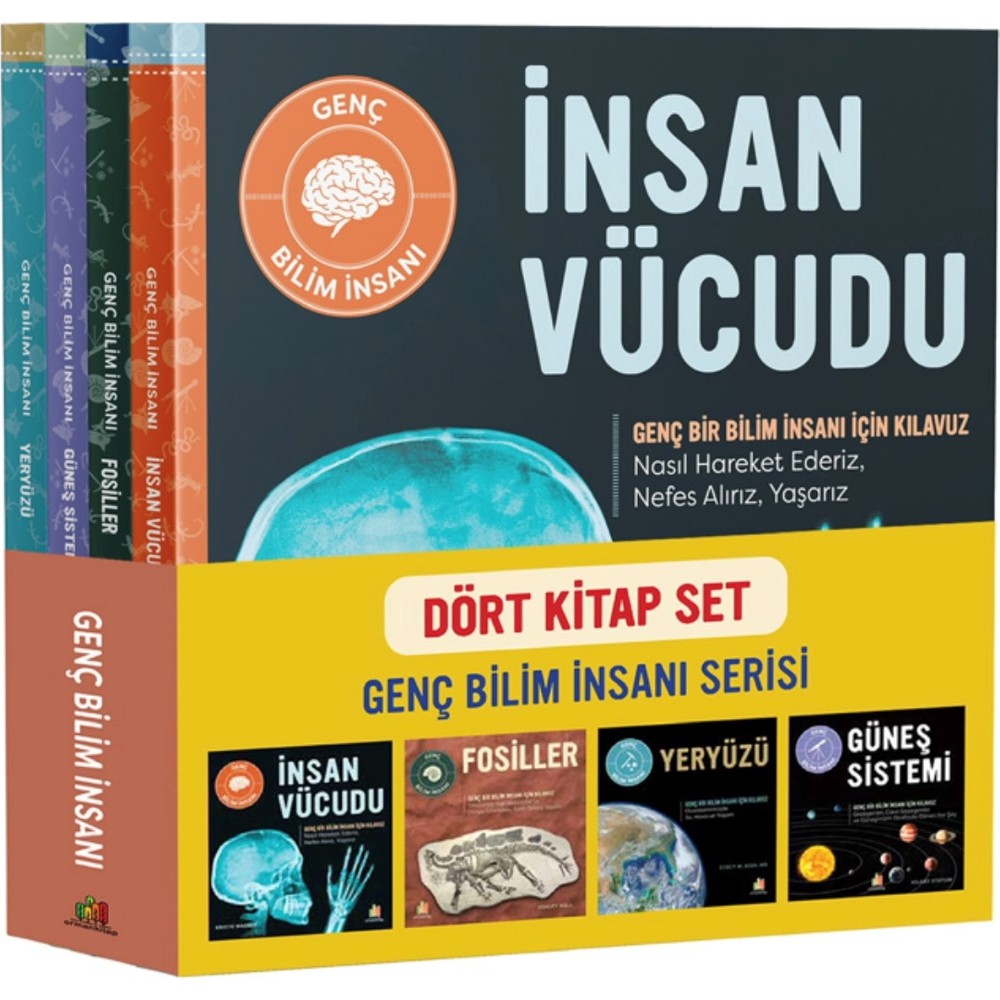 Genç Bilim İnsanı Serisi Set - Eğitici ve Eğlenceli Kitap