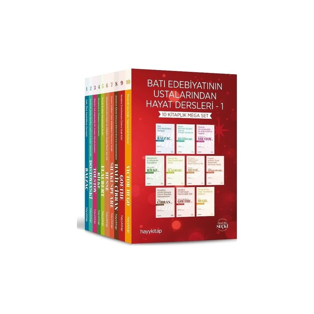 Batı Edebiyatından Öğütler: 10 Kitaplık Eğitim Seti
