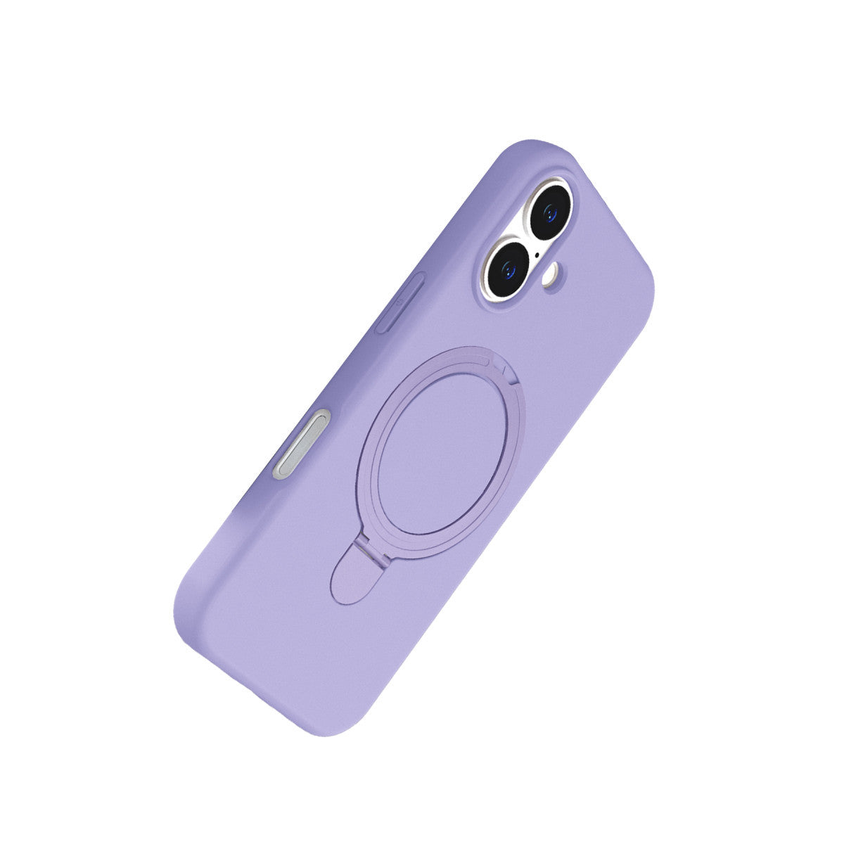 iPhone 16 Plus Regal Magsafe Standlı Kapak - Lila