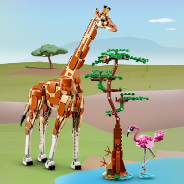 Vahşi Safari Hayvanları - 9 Yaş ve Üzeri Yaratıcı Oyun Seti