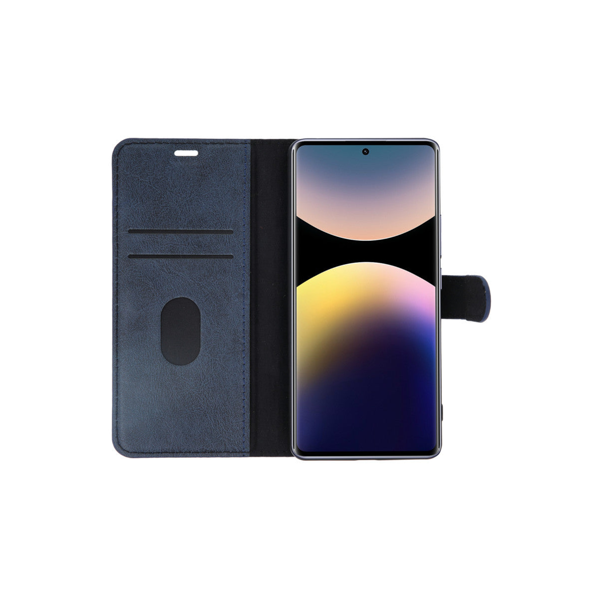 Redmi Note 14 Pro 4G Kılıf Trend S Plus Kapaklı Kılıf - Siyah