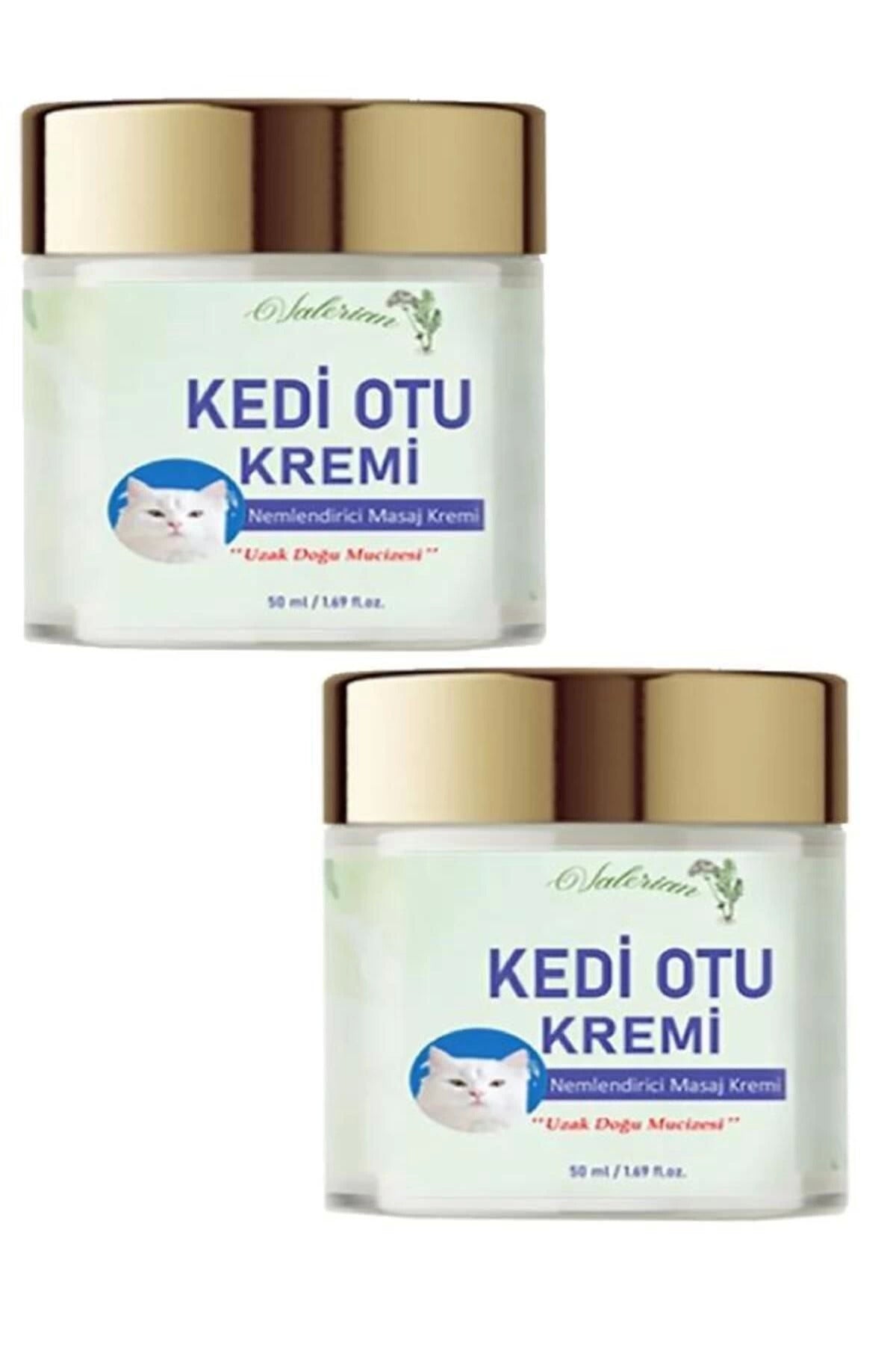 Kedi Otu Rahatlatıcı Masaj Bakım Kremi 50ml 2 Adet