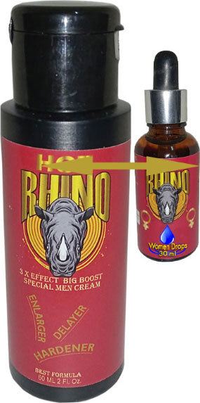 Firexl Rhino 3xeffect Boostenlargetime Kremi + Rhino Kadınların Ilgi Içeceği