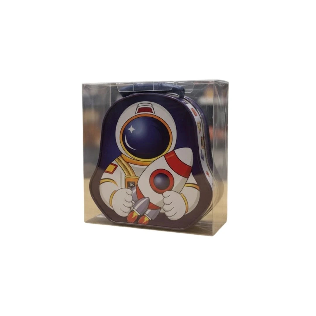 Kulplu Metal Astronot Kumbara