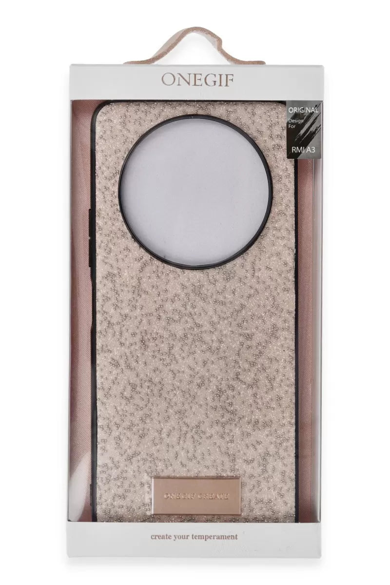 A3 4G Bright Simli Kapak - Pembe