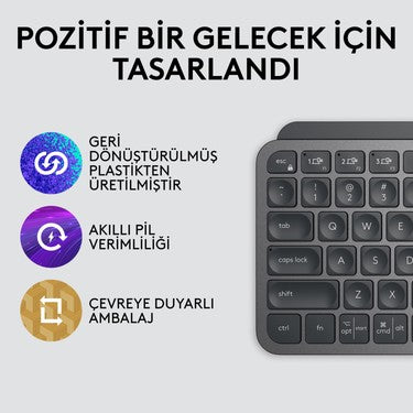 Minimalist Aydınlatmalı Kablosuz Q Klavye, Ergonomik Tasarım ve Fonksiyonellik