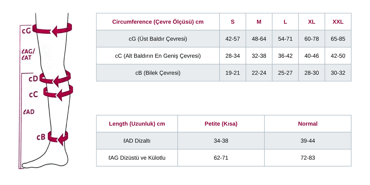 Duomed Dizaltı Varis Çorabı - CCL2 - Burnu Kapalı - Bej - S