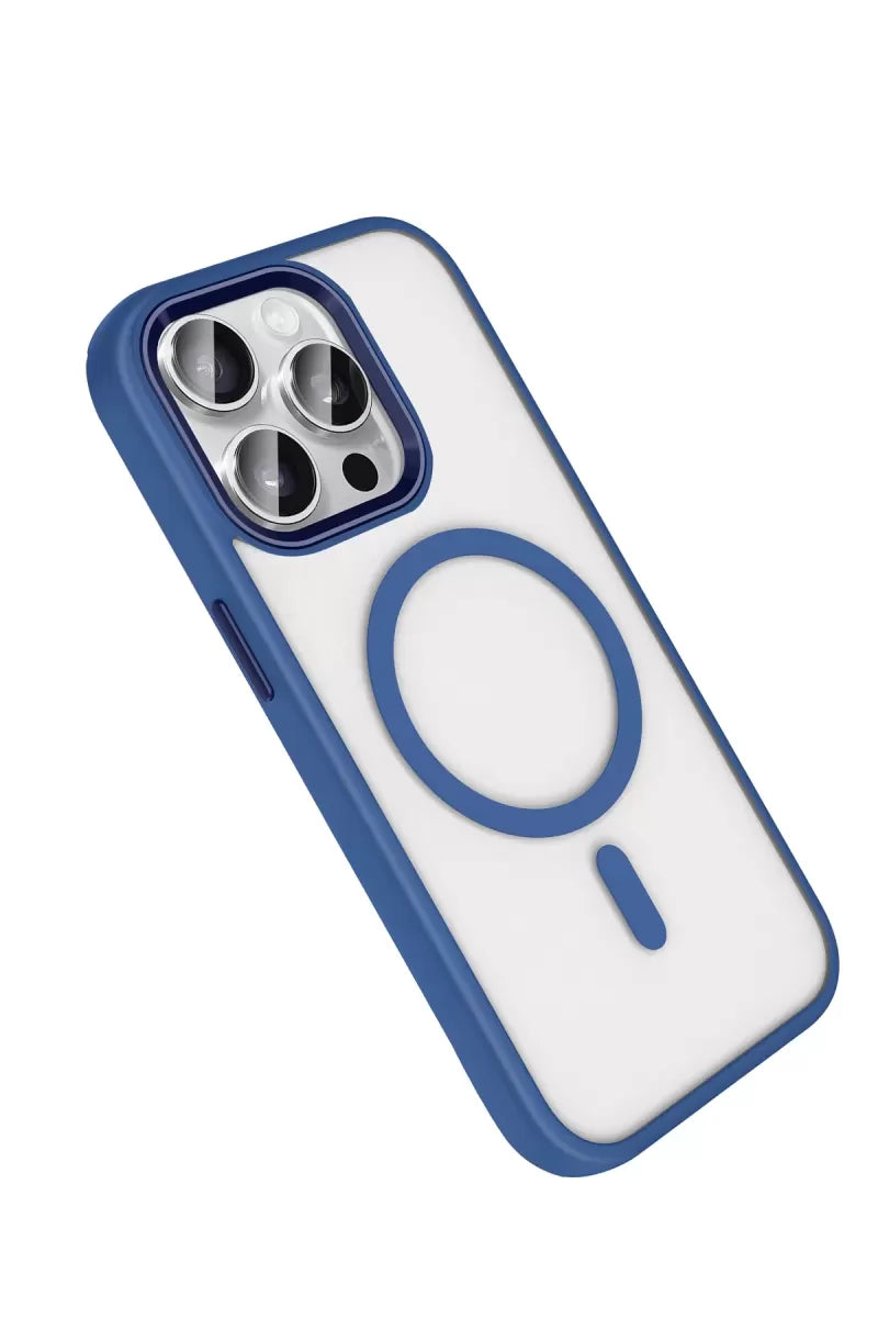iPhone 15 Pro Max Magsafe Kapak - Lacivert