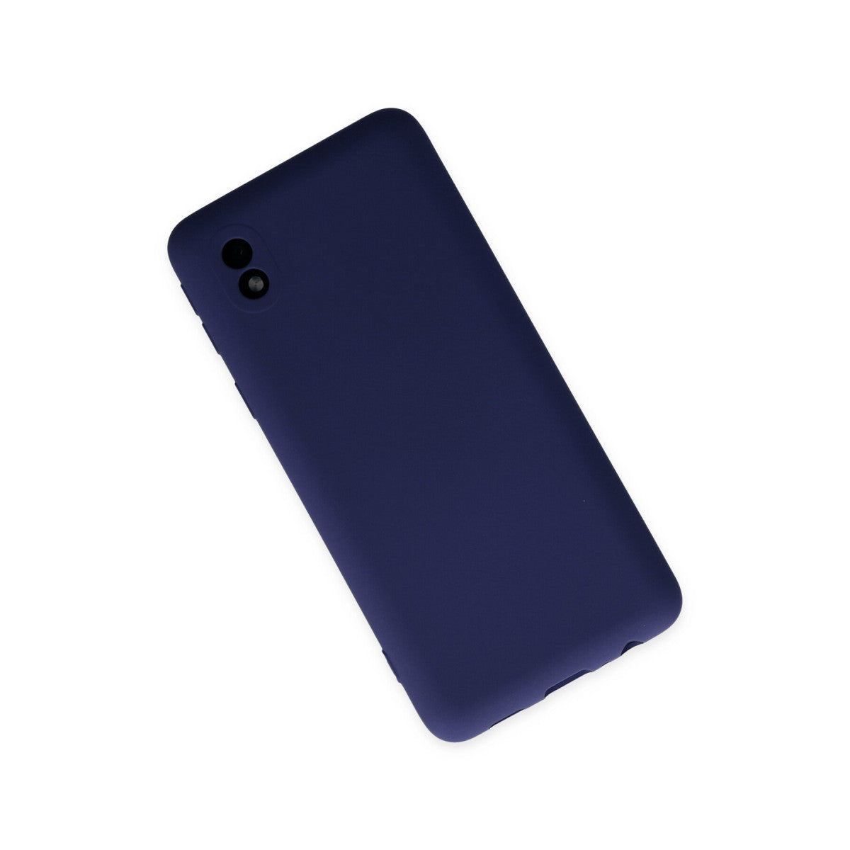 Galaxy A01 Core Kılıf Nano içi Kadife Silikon - Lacivert