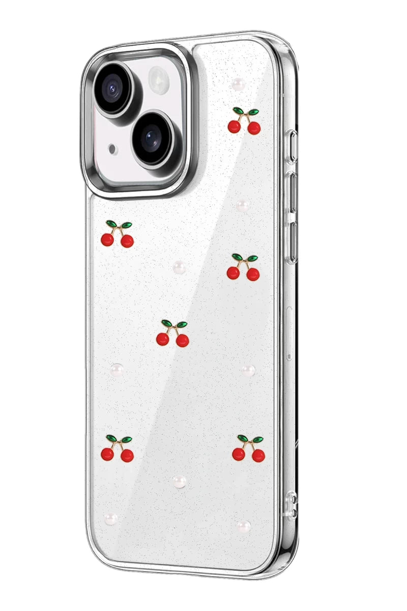 iPhone 14 Fiyonk Desenli Kapak - Desen 9