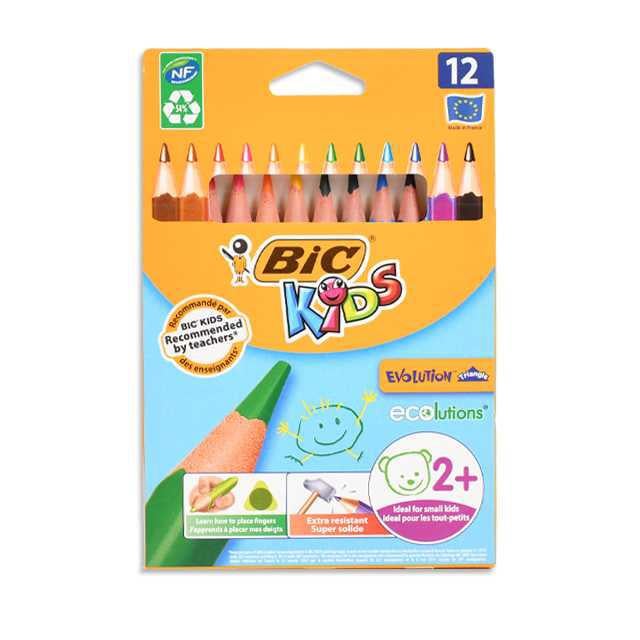 Üçgen Kuru Boya 12 Renk 1 Adet