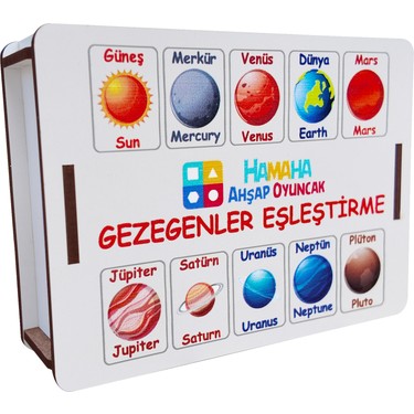 Zihinsel Becerileri Geliştiren Ahşap Oyuncak