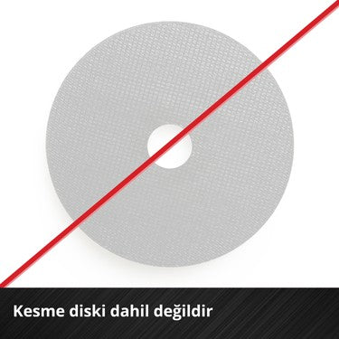 Akülü avuç taşlama, 18 V, 700 W, 125 mm