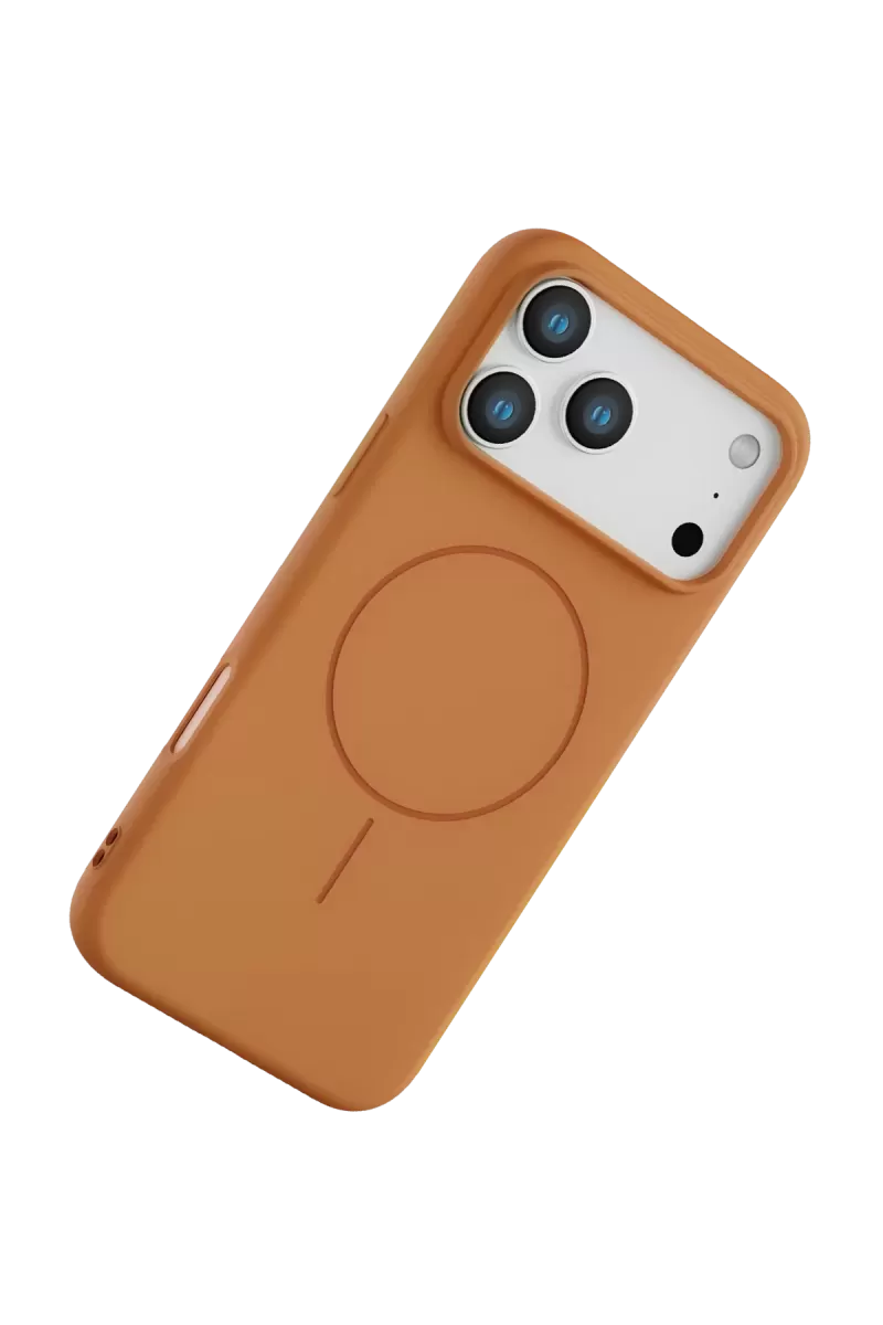 iPhone 17 Pro Max Jully Magsafe Kapak - Turuncu