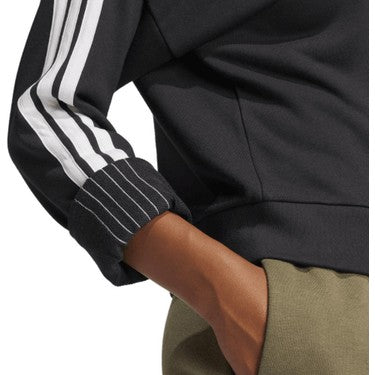 Kadın Sweatshirt, 3-Şerit Detaylı ve Rahat Kesim