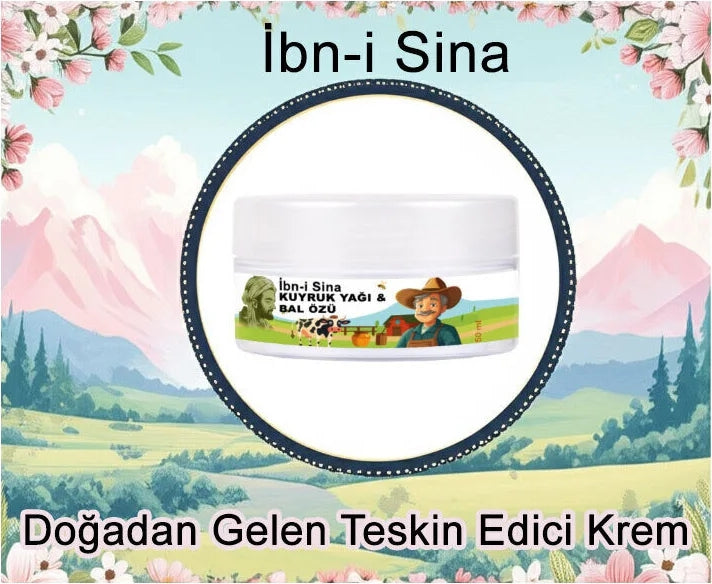 Süper Ibn-I Sina Vücudunuza Kuyruk Yağı&bal Özü Bakım Kremi 50 ml x 2 Ad + Çörek Otu Yağ ile