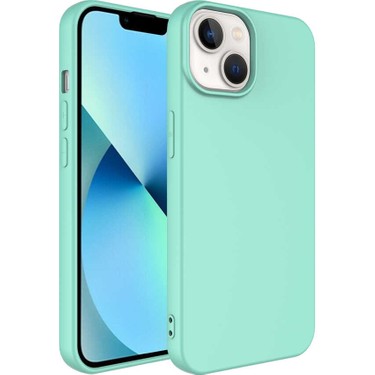 Apple iPhone 14 Max İçin Yumuşak Açık 3D Kadife Kapaklı Kılıf