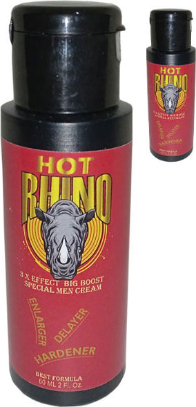 Hotrhino 3xefekt Cream 60 ml 2 Adet Erkeğe Hacmine Süresine Katılığına Pe.nis Masaj Kremi