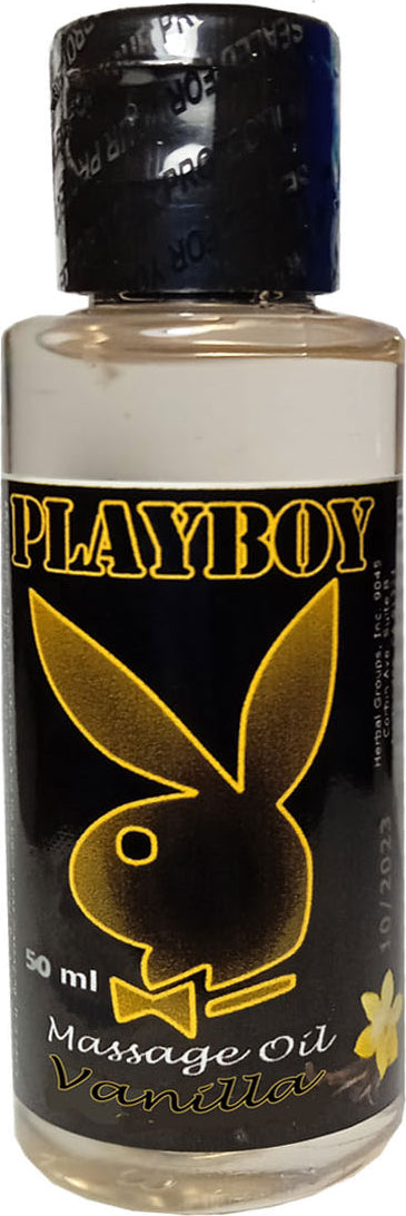 Playboy Pratik ve Kolay Taşıma Özellikli 50 Mlvanilya Aromalı Errotik Masaj Yağı | Playboy Vanilla Massage Oil 50ML