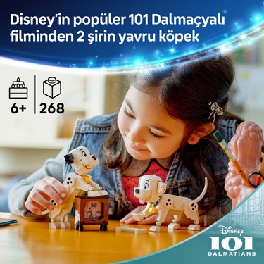 Disney Lucky ve Penny Dalmaçyalı Köpek Yavruları 6+ için