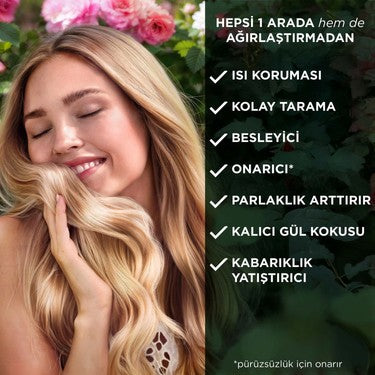 145 ml Sıvı Saç Kremi ile Yumuşak ve Parlak Saçlar