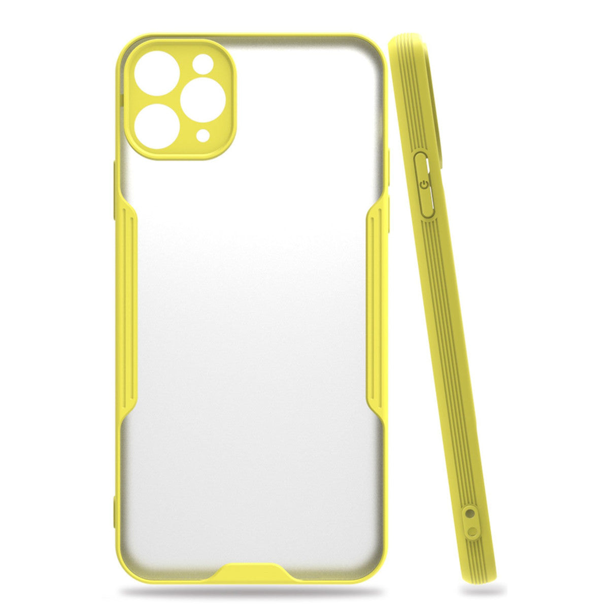 iPhone 11 Pro Kılıf Platin Silikon - Sarı