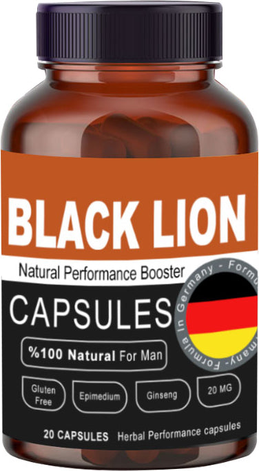 Black Lion Men Booster 20 Capsul