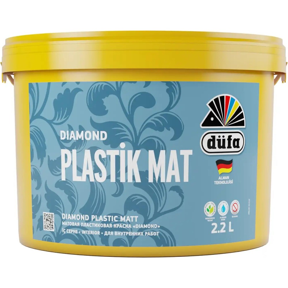 Mat İç Cephe Duvar Boyası 2.2 Lt Beyaz Renk