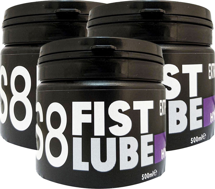 Stimul8 3 Adet Büyük Boy Fist Lube 500ML Kadın Erkek Kayganlaştırıcııubrikant Krem