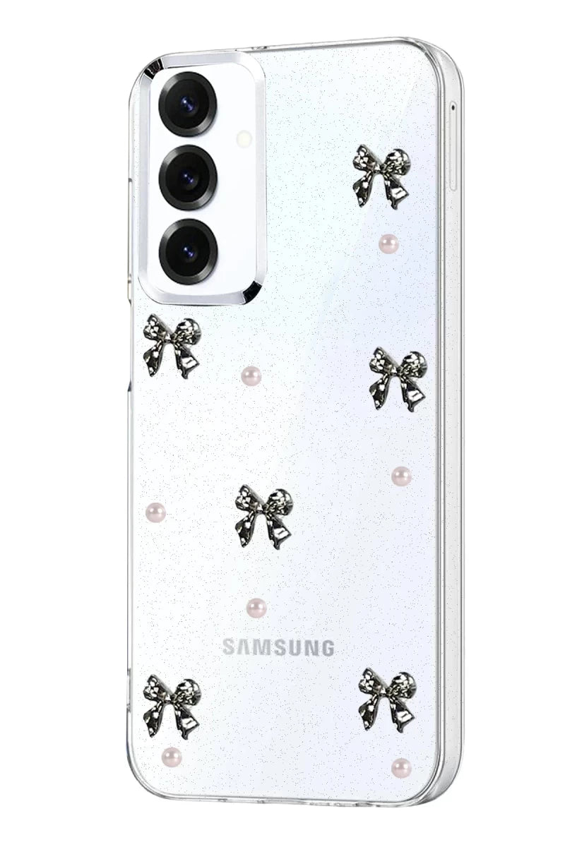 Galaxy A57 5G Fiyonk Desenli Kapak - Desen 8