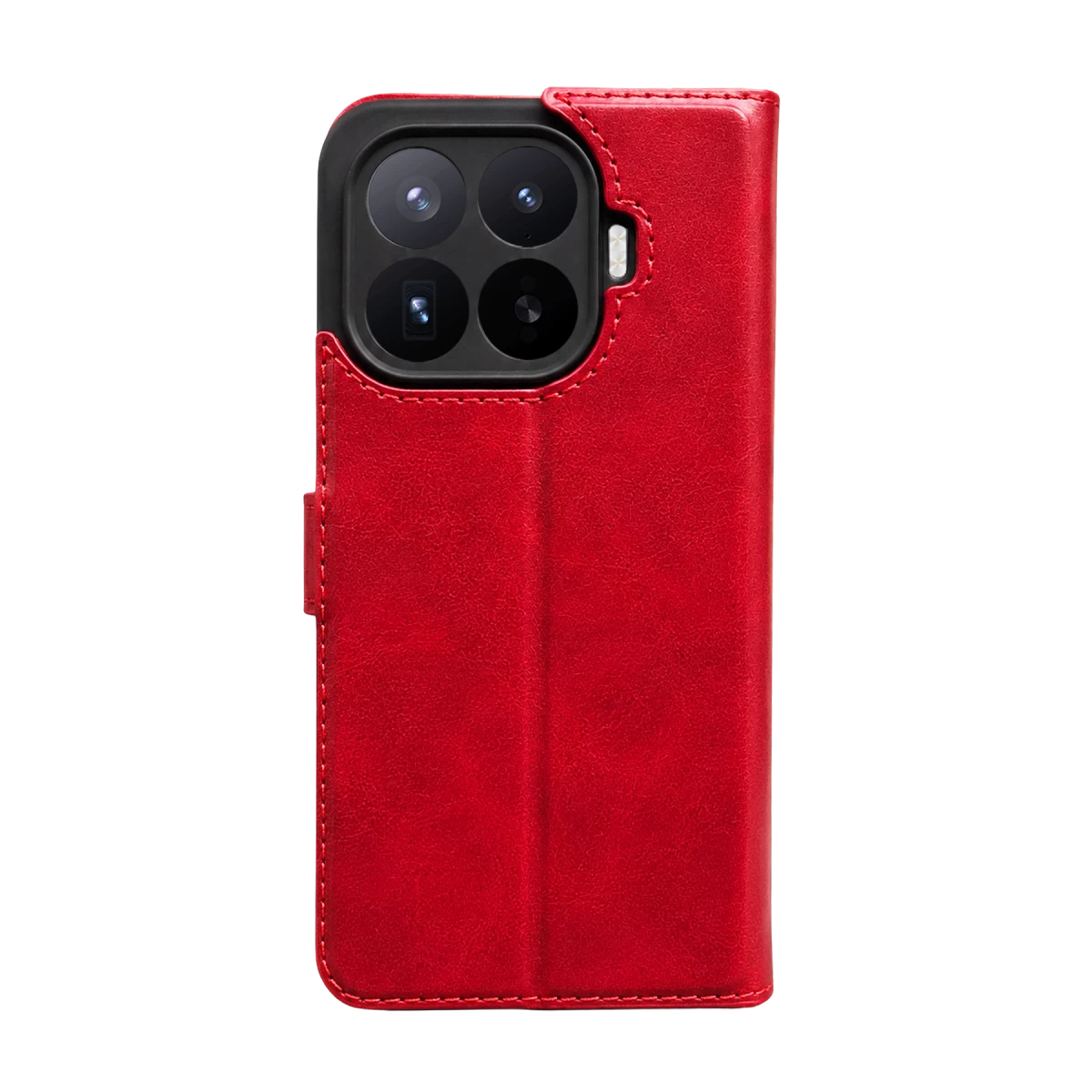 Mi 17T Pro Trend S Plus Kapaklı Kılıf - Kırmızı