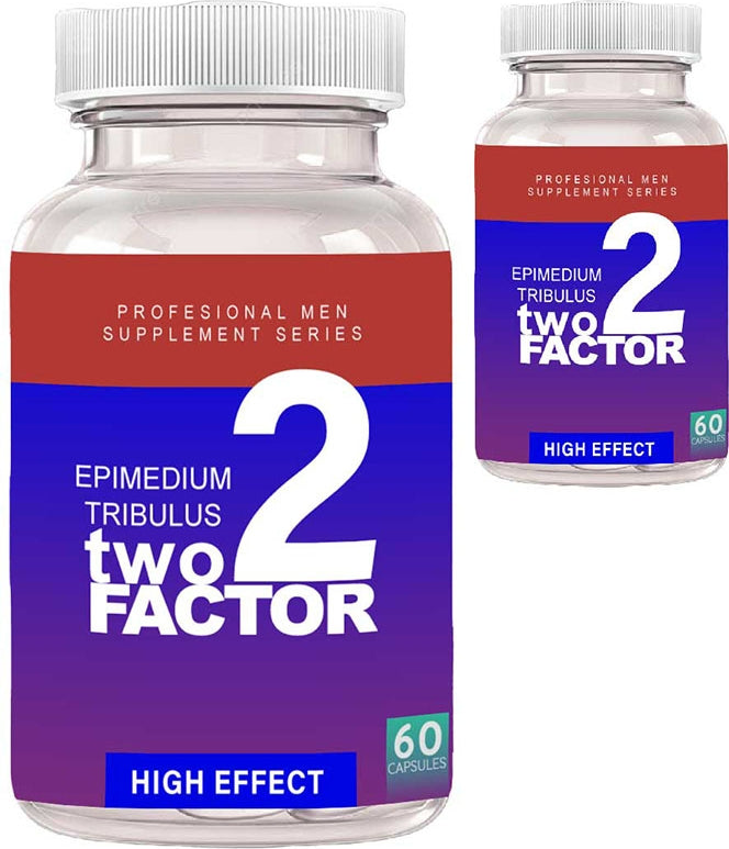 Two Factor 2 Adet Erkekler Için Tribulus&epimediyum Complex 60 Adet Kapsül