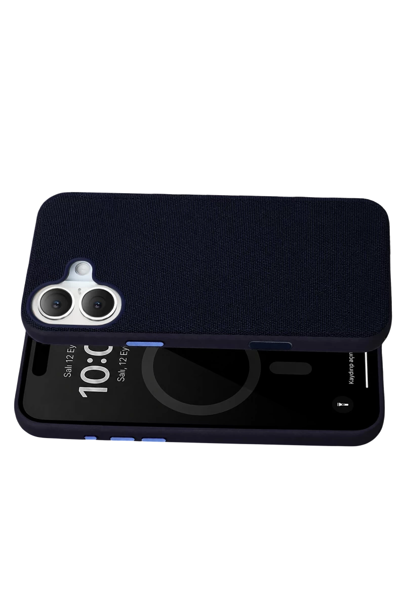 iPhone 16 Vero Magsafe Kapak - Mavi