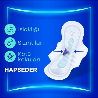 Normal tip için süper paket hijyenik ped, 24 adet