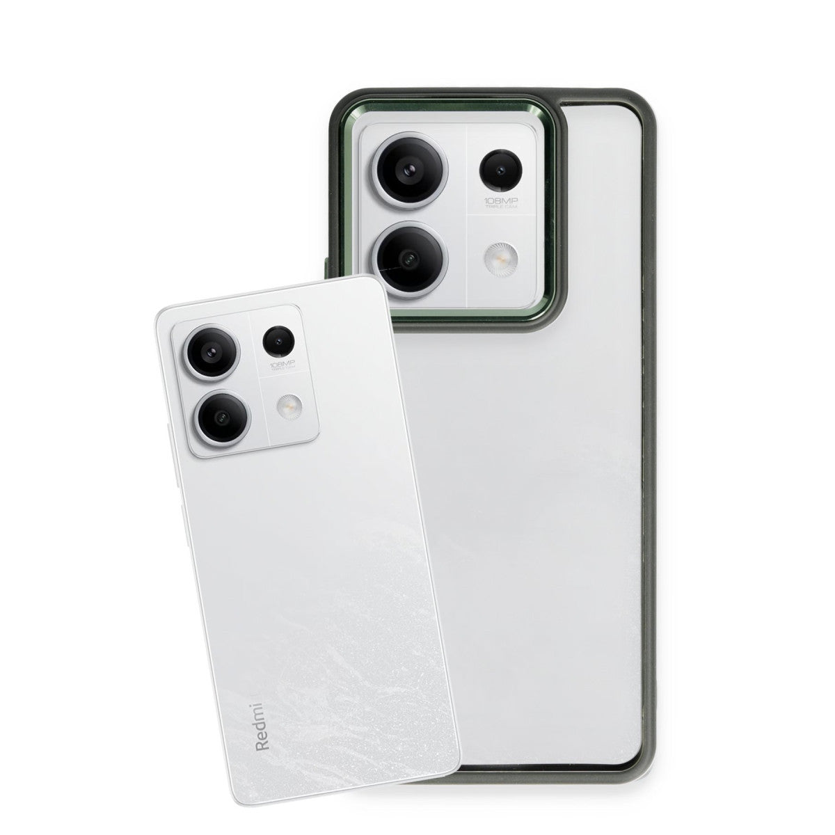 Redmi Note 13 4G Kılıf Power Silikon - Koyu Yeşil